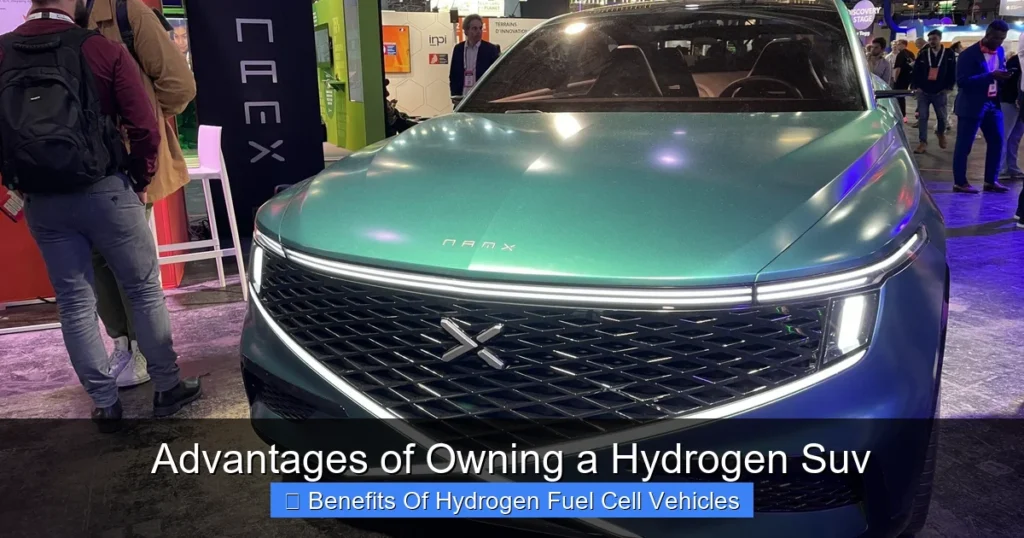 Advantages of Owning a Hydrogen Suv