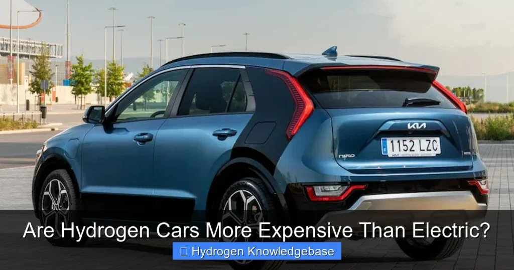 Are Hydrogen Cars More Expensive Than Electric?