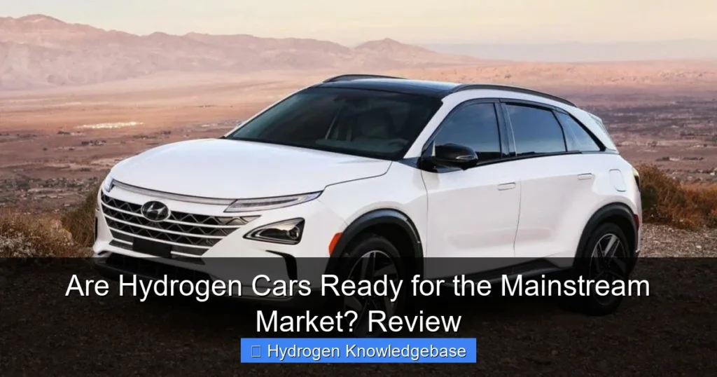 Are Hydrogen Cars Ready for the Mainstream Market? Review