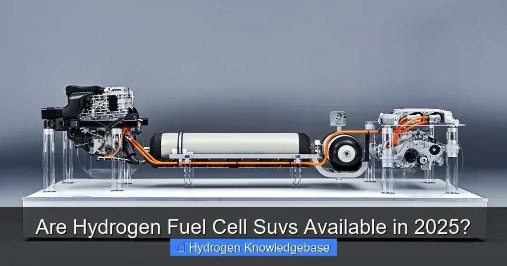 Are Hydrogen Fuel Cell Suvs Available in 2025?