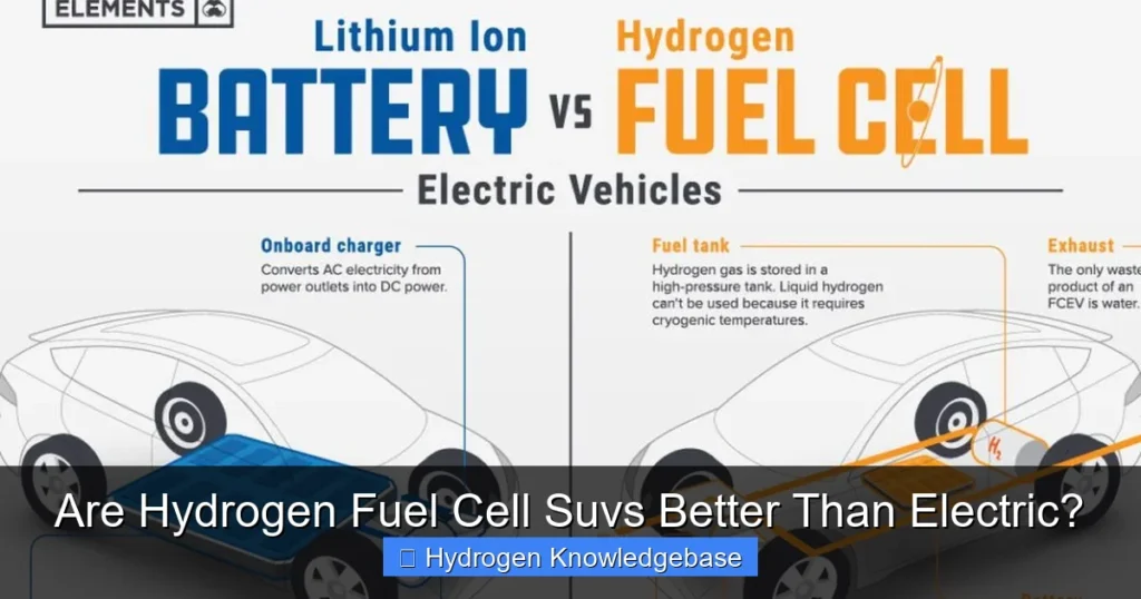 Are Hydrogen Fuel Cell Suvs Better Than Electric?