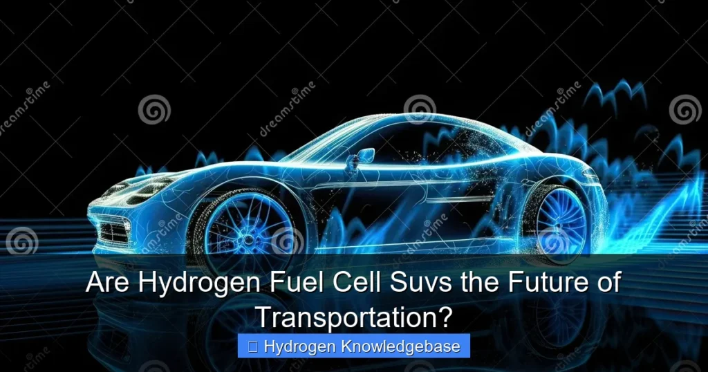 Are Hydrogen Fuel Cell Suvs the Future of Transportation?