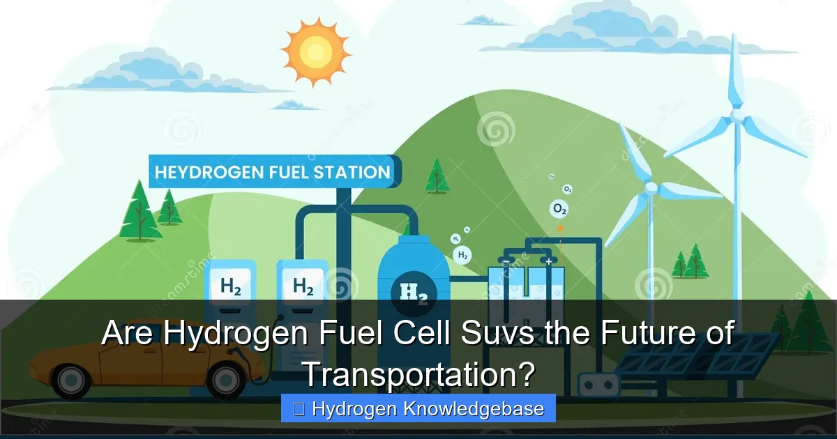 Are Hydrogen Fuel Cell Suvs the Future of Transportation?