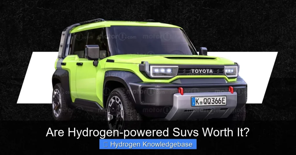 Are Hydrogen-powered Suvs Worth It? Are Hydrogen-powered Suvs Worth It?