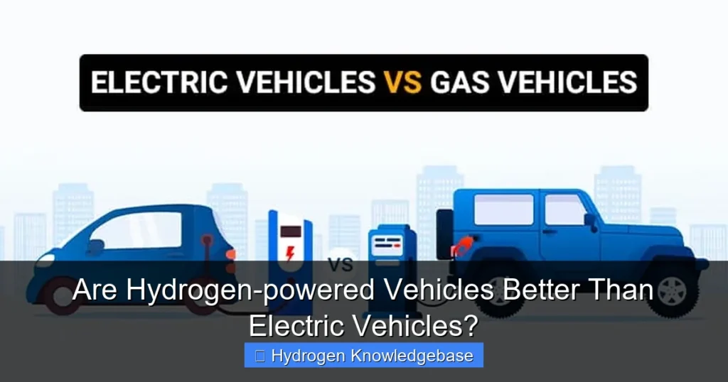 Are Hydrogen-powered Vehicles Better Than Electric Vehicles? Are Hydrogen-powered Vehicles Better Than Electric Vehicles?