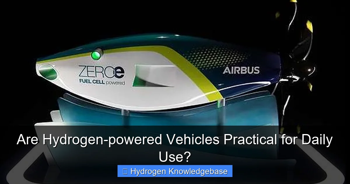 Are Hydrogen-powered Vehicles Practical for Daily Use?