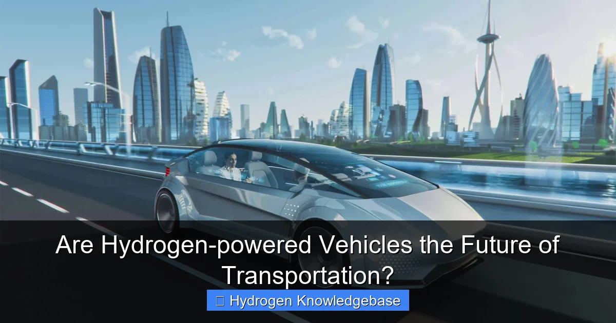Are Hydrogen-powered Vehicles the Future of Transportation?