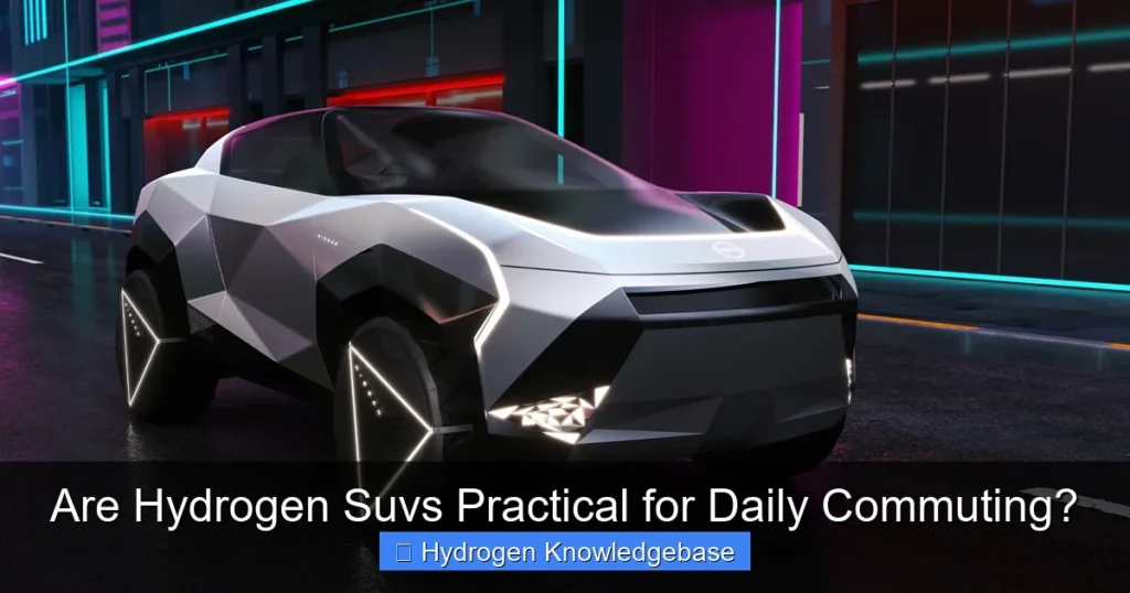 Are Hydrogen Suvs Practical for Daily Commuting?
