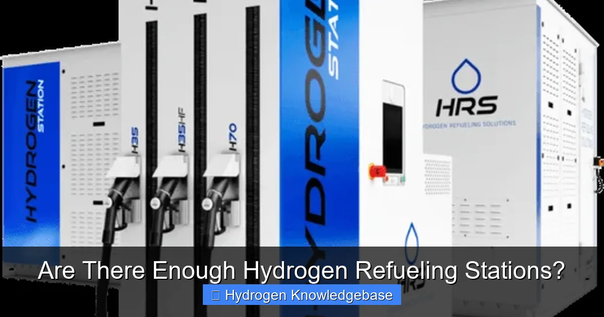 Are There Enough Hydrogen Refueling Stations?
