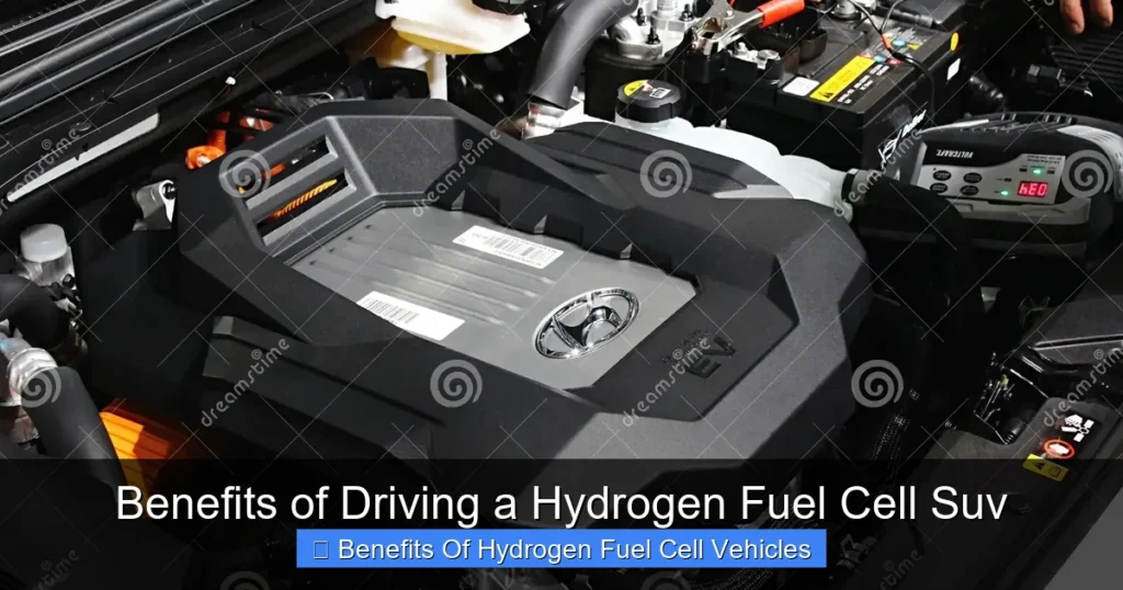 Benefits of Driving a Hydrogen Fuel Cell Suv