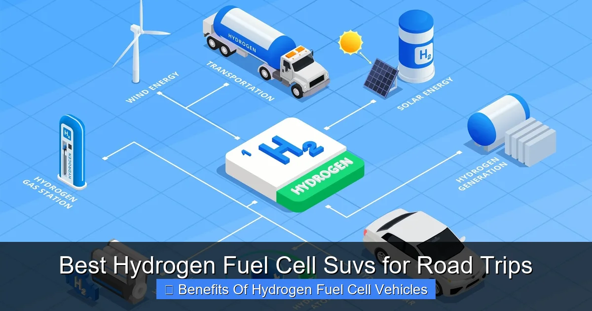 Best Hydrogen Fuel Cell Suvs for Road Trips