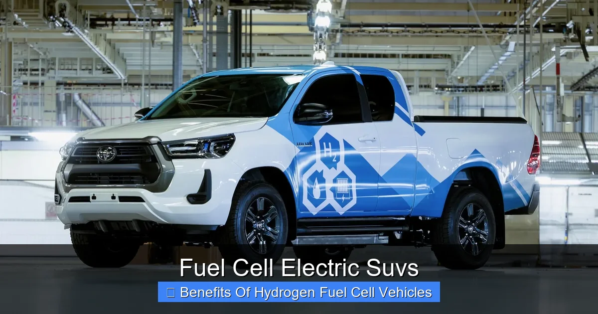 Fuel Cell Electric Suvs