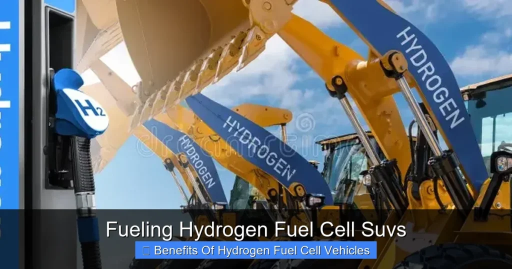 Fueling Hydrogen Fuel Cell Suvs