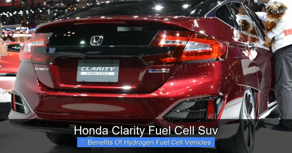 Honda Clarity Fuel Cell Suv
