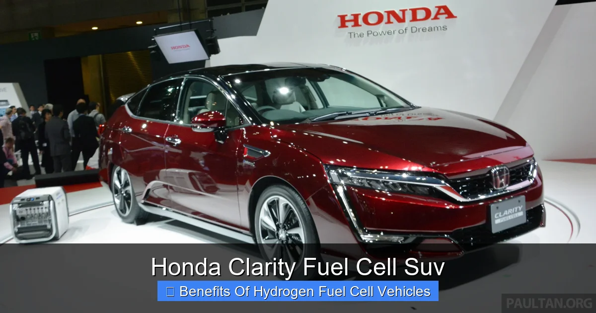 Honda Clarity Fuel Cell Suv