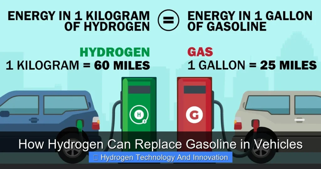 How Hydrogen Can Replace Gasoline in Vehicles