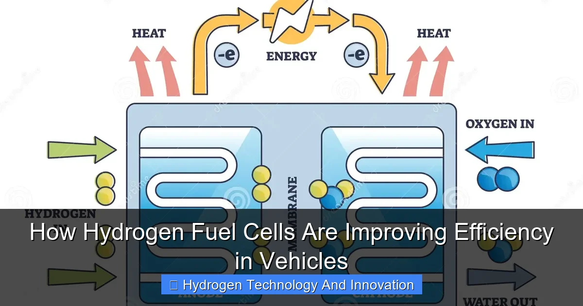 How Hydrogen Fuel Cells Are Improving Efficiency in Vehicles