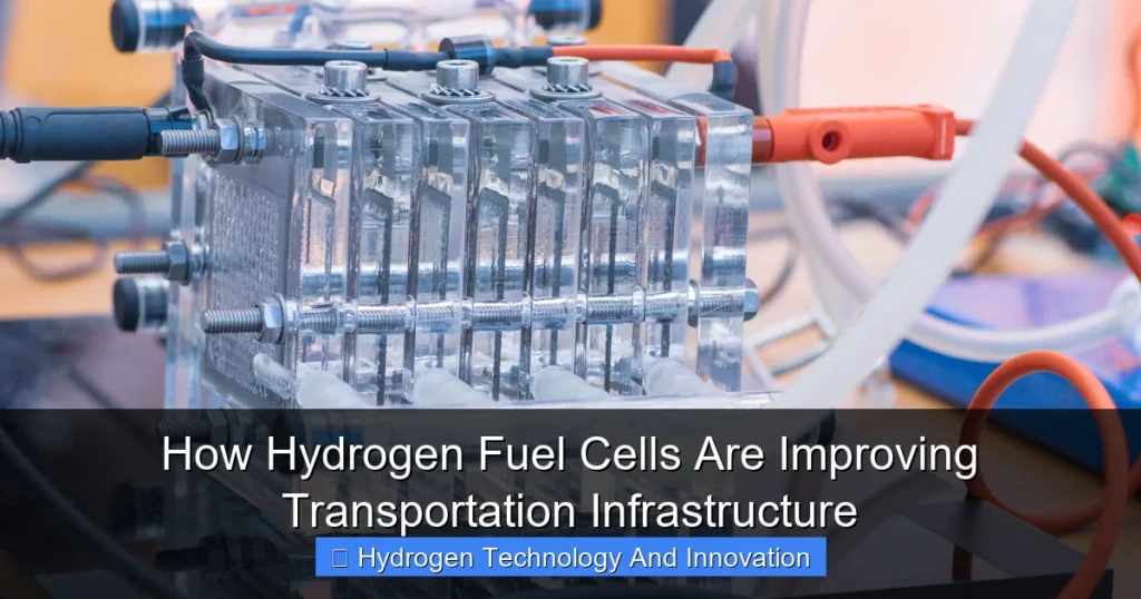 How Hydrogen Fuel Cells Are Improving Transportation Infrastructure
