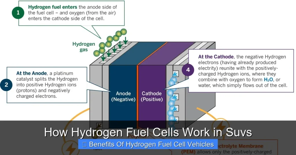 How Hydrogen Fuel Cells Work in Suvs