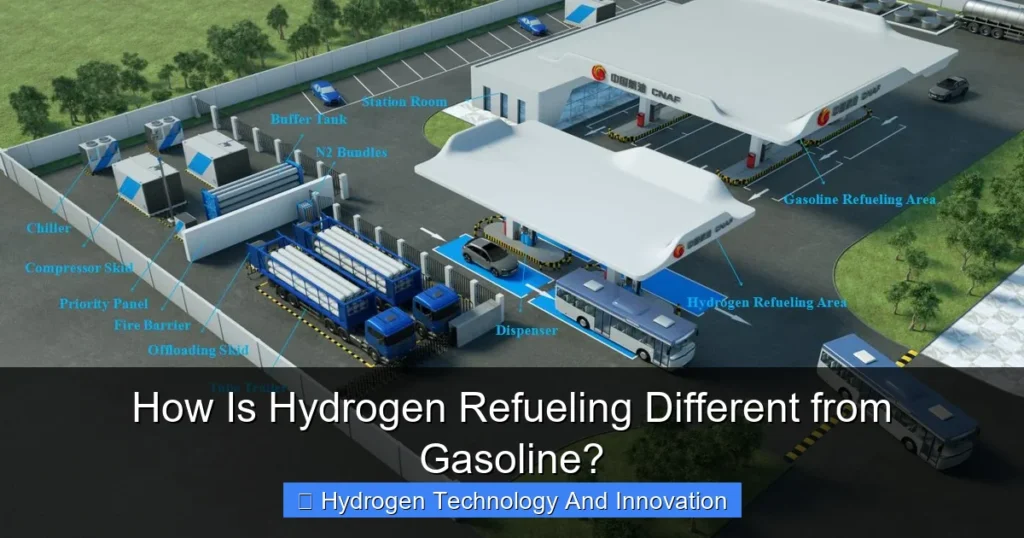 How Is Hydrogen Refueling Different from Gasoline?