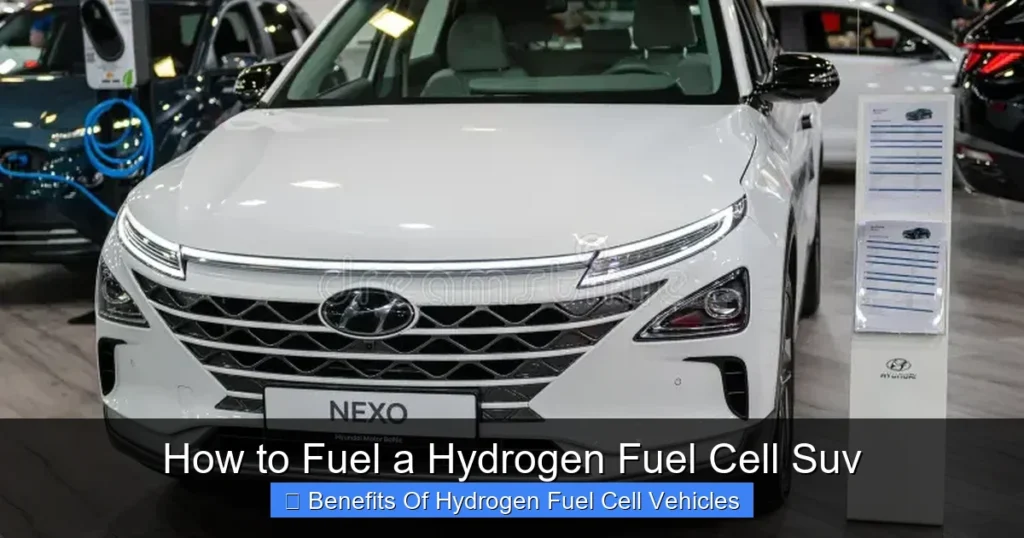 How to Fuel a Hydrogen Fuel Cell Suv