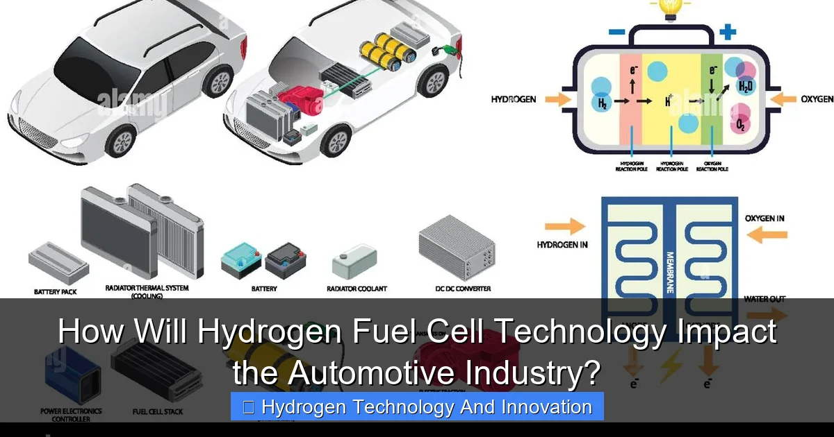 How Will Hydrogen Fuel Cell Technology Impact the Automotive Industry?