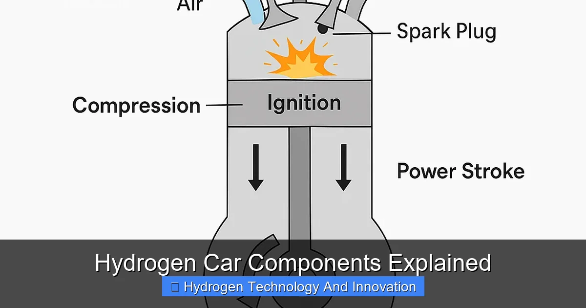 Hydrogen Car Components Explained