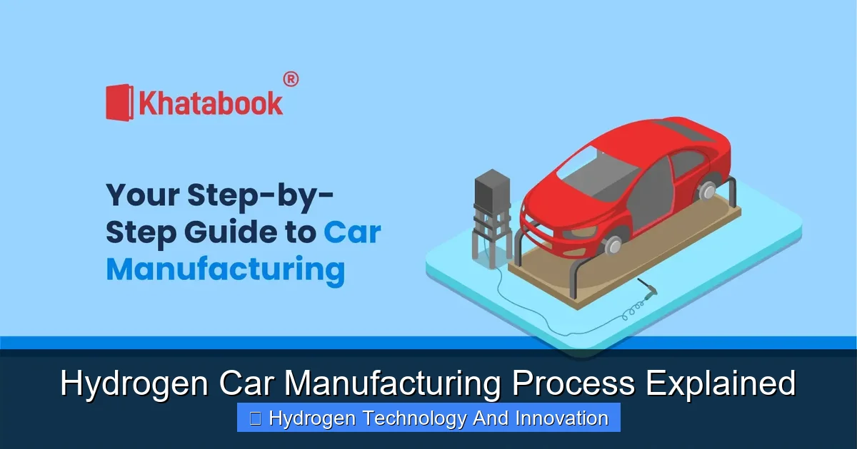 Hydrogen Car Manufacturing Process Explained