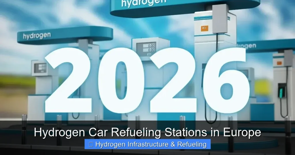 Hydrogen Car Refueling Stations in Europe