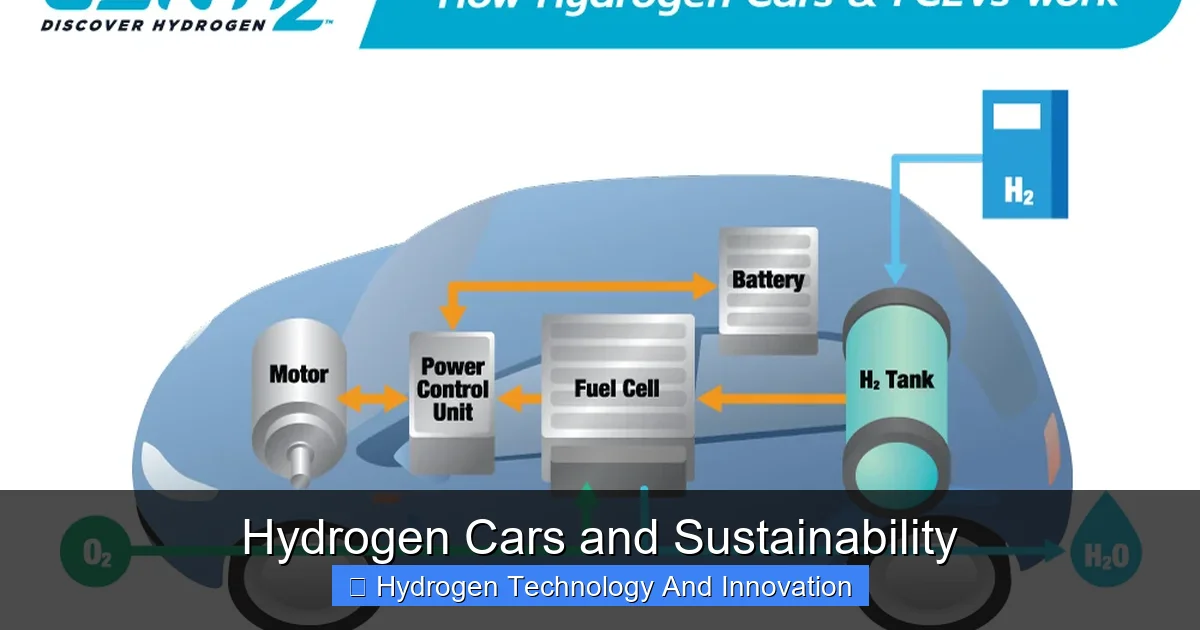 Hydrogen Cars and Sustainability