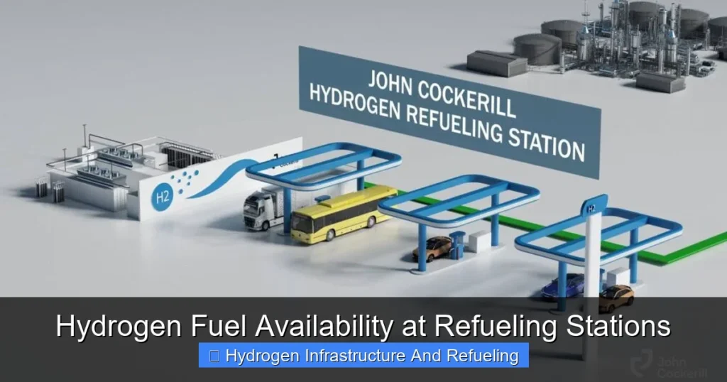 Hydrogen Fuel Availability at Refueling Stations Hydrogen Fuel Availability at Refueling Stations
