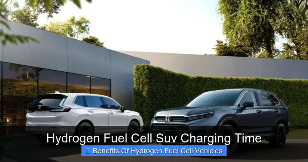 Hydrogen Fuel Cell Suv Charging Time