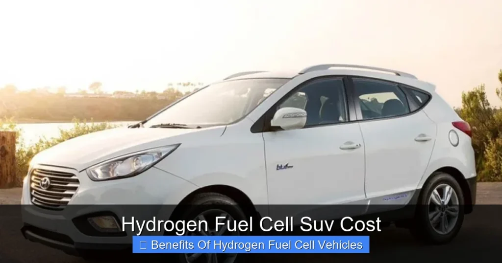 Hydrogen Fuel Cell Suv Cost
