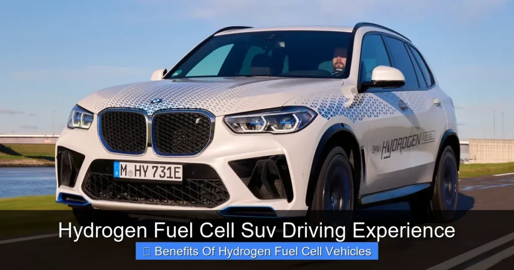 Hydrogen Fuel Cell Suv Driving Experience