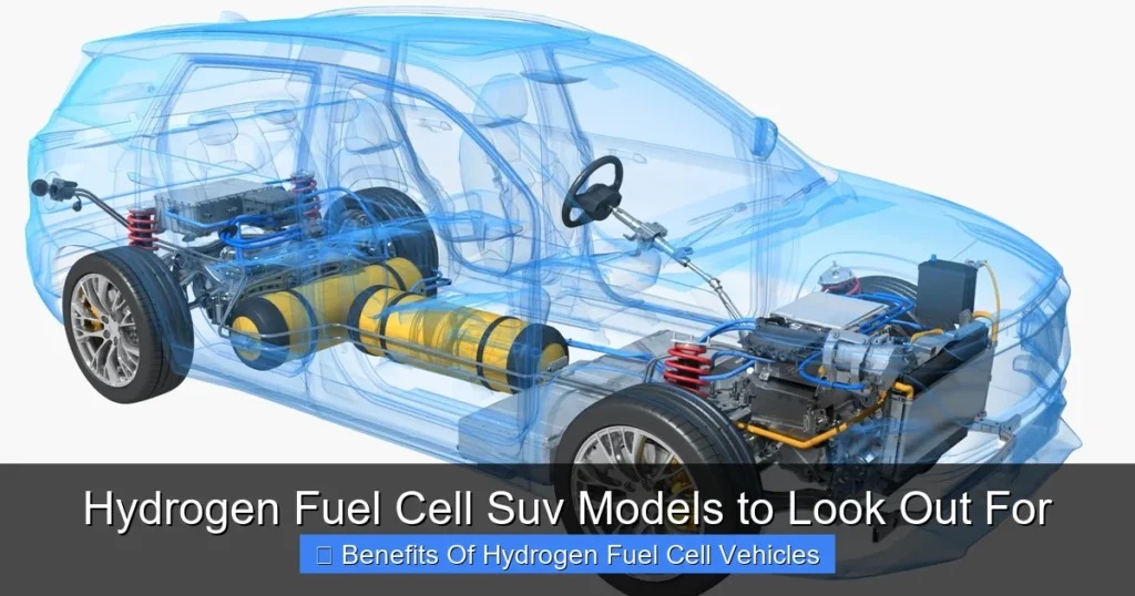 Hydrogen Fuel Cell Suv Models to Look Out For