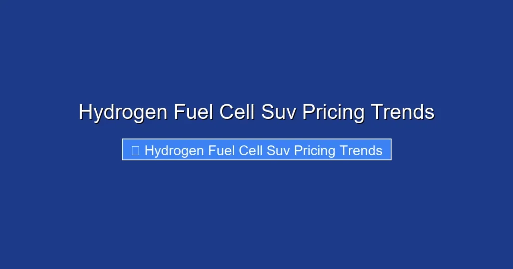 Hydrogen Fuel Cell Suv Pricing Trends Hydrogen Fuel Cell Suv Pricing Trends