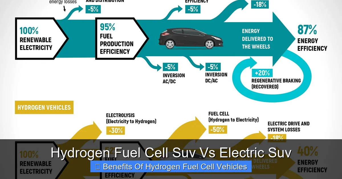 Hydrogen Fuel Cell Suv Vs Electric Suv