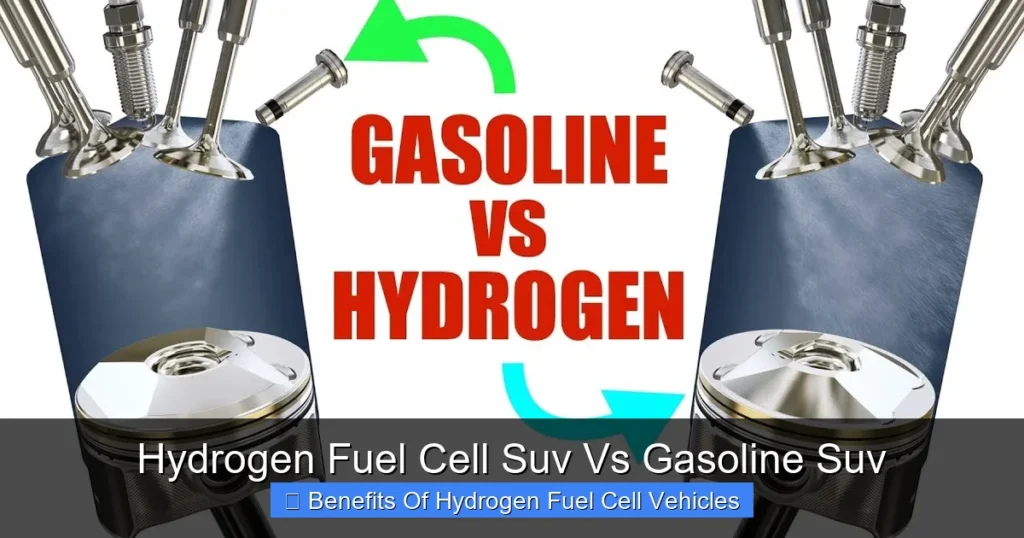 Hydrogen Fuel Cell Suv Vs Gasoline Suv