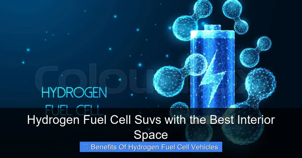 Hydrogen Fuel Cell Suvs with the Best Interior Space