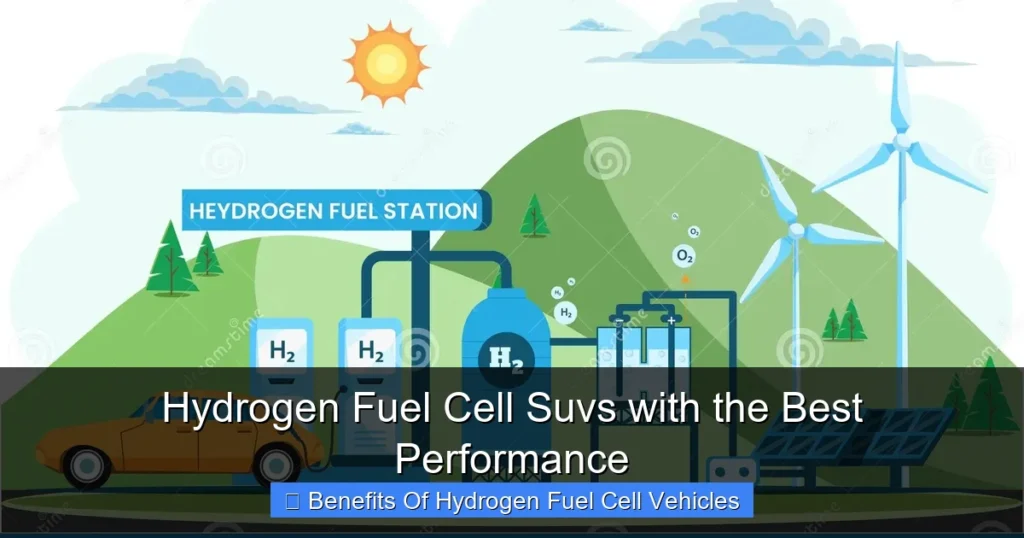 Hydrogen Fuel Cell Suvs with the Best Performance
