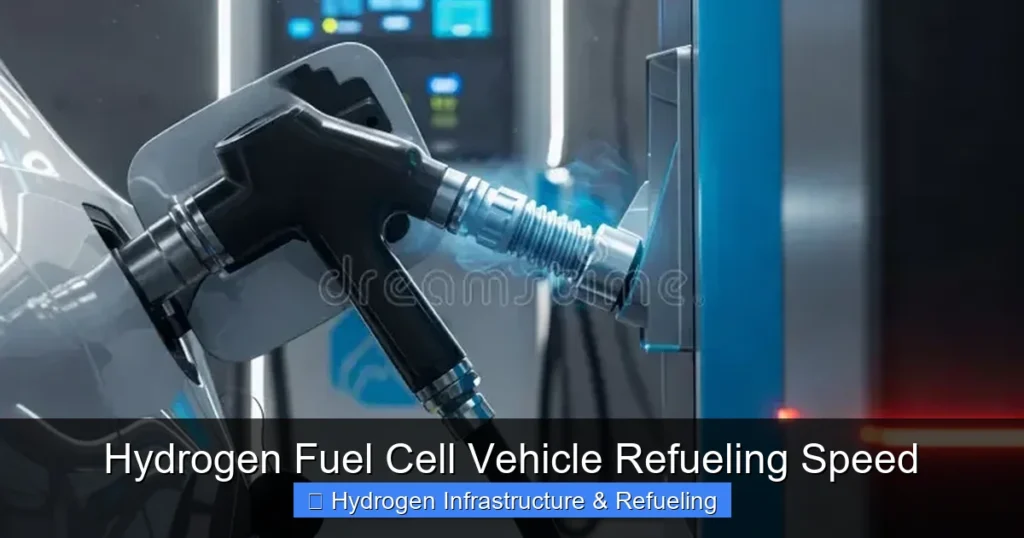 Hydrogen Fuel Cell Vehicle Refueling Speed
