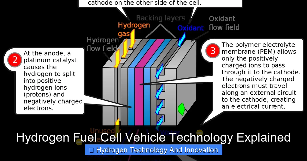 Hydrogen Fuel Cell Vehicle Technology Explained