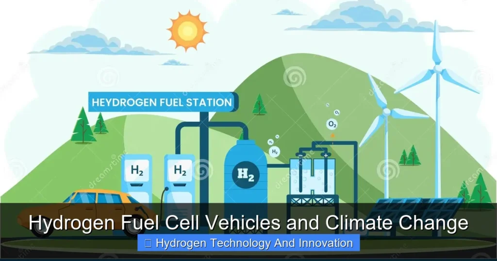 Hydrogen Fuel Cell Vehicles and Climate Change