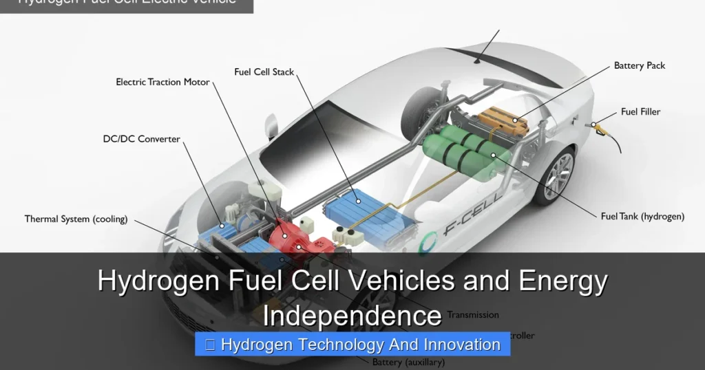 Hydrogen Fuel Cell Vehicles and Energy Independence
