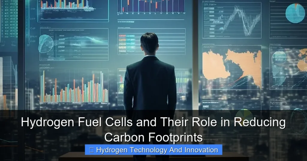 Hydrogen Fuel Cells and Their Role in Reducing Carbon Footprints