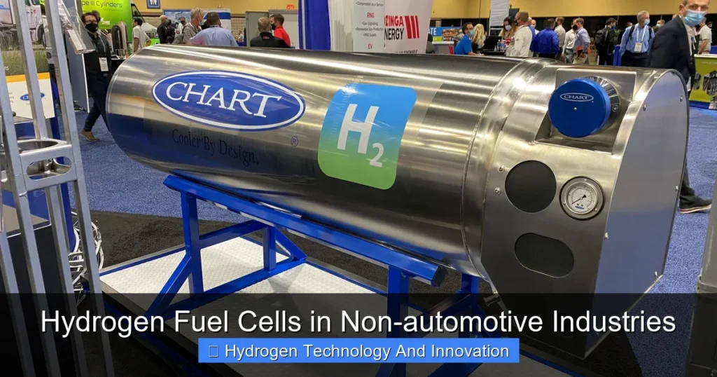 Hydrogen Fuel Cells in Non-automotive Industries