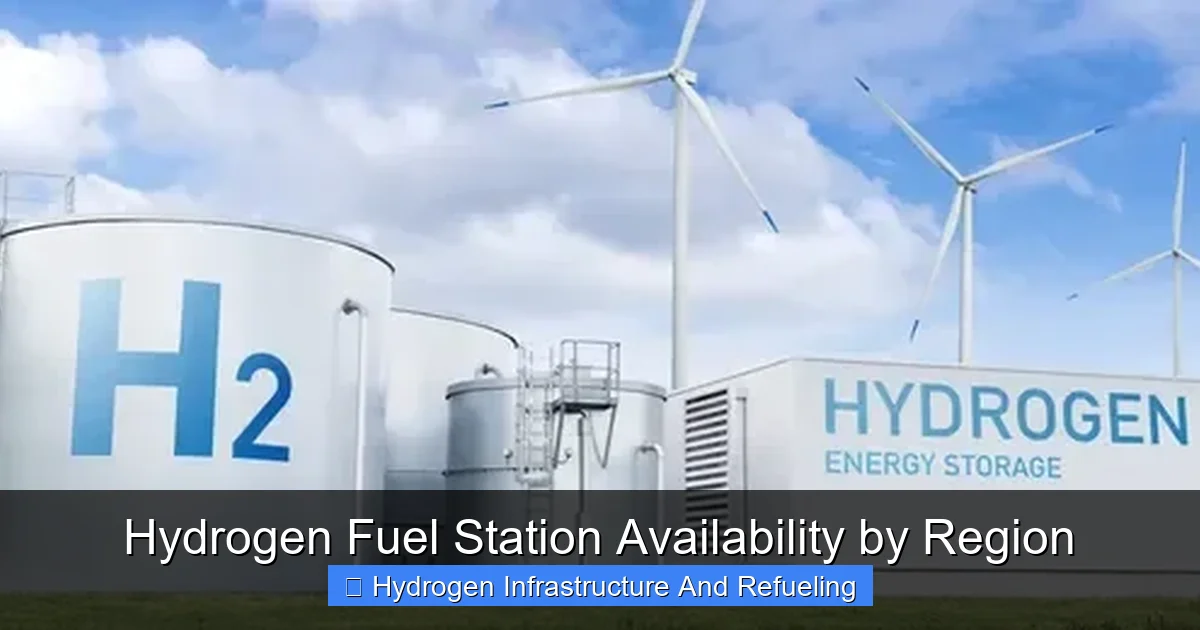 Hydrogen Fuel Station Availability by Region