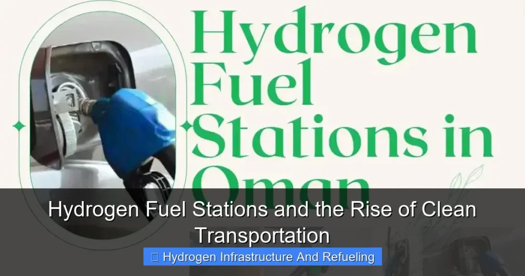 Hydrogen Fuel Stations and the Rise of Clean Transportation