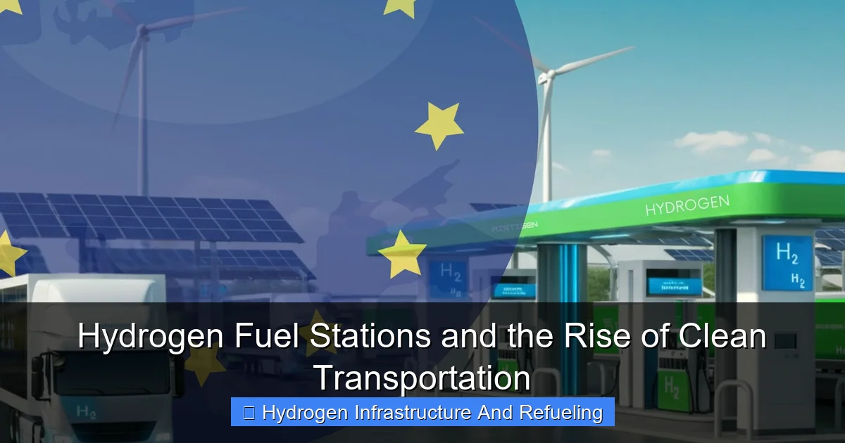 Hydrogen Fuel Stations and the Rise of Clean Transportation