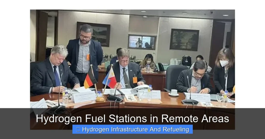 Hydrogen Fuel Stations in Remote Areas